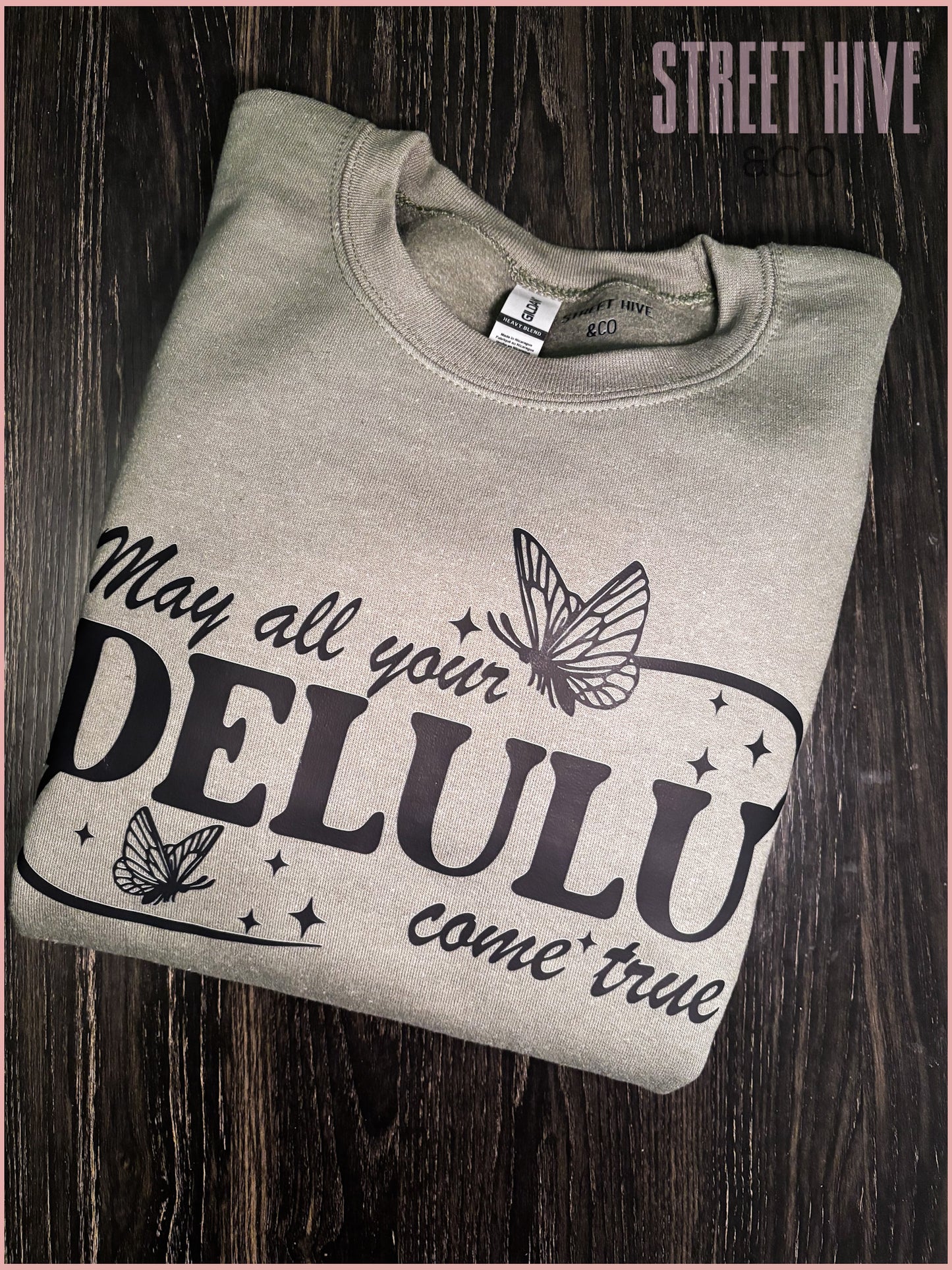 Delulu Girly Crewneck