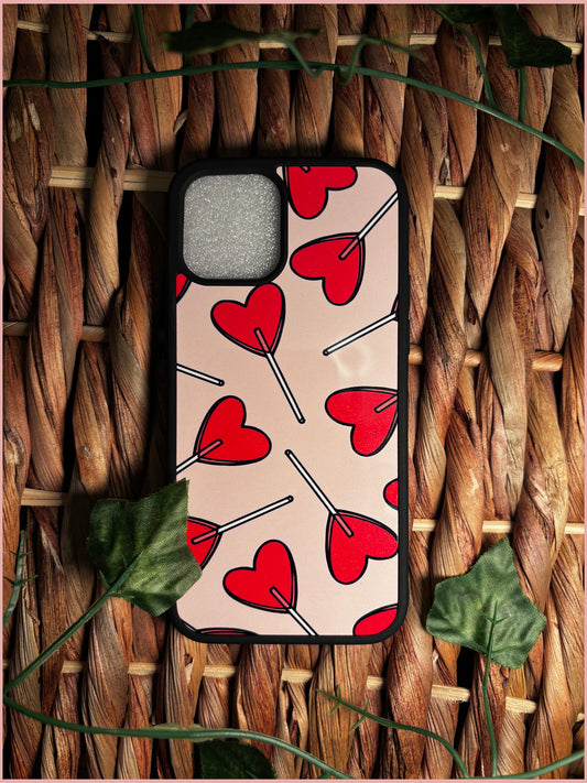 Heart Lollipop iPhone Case