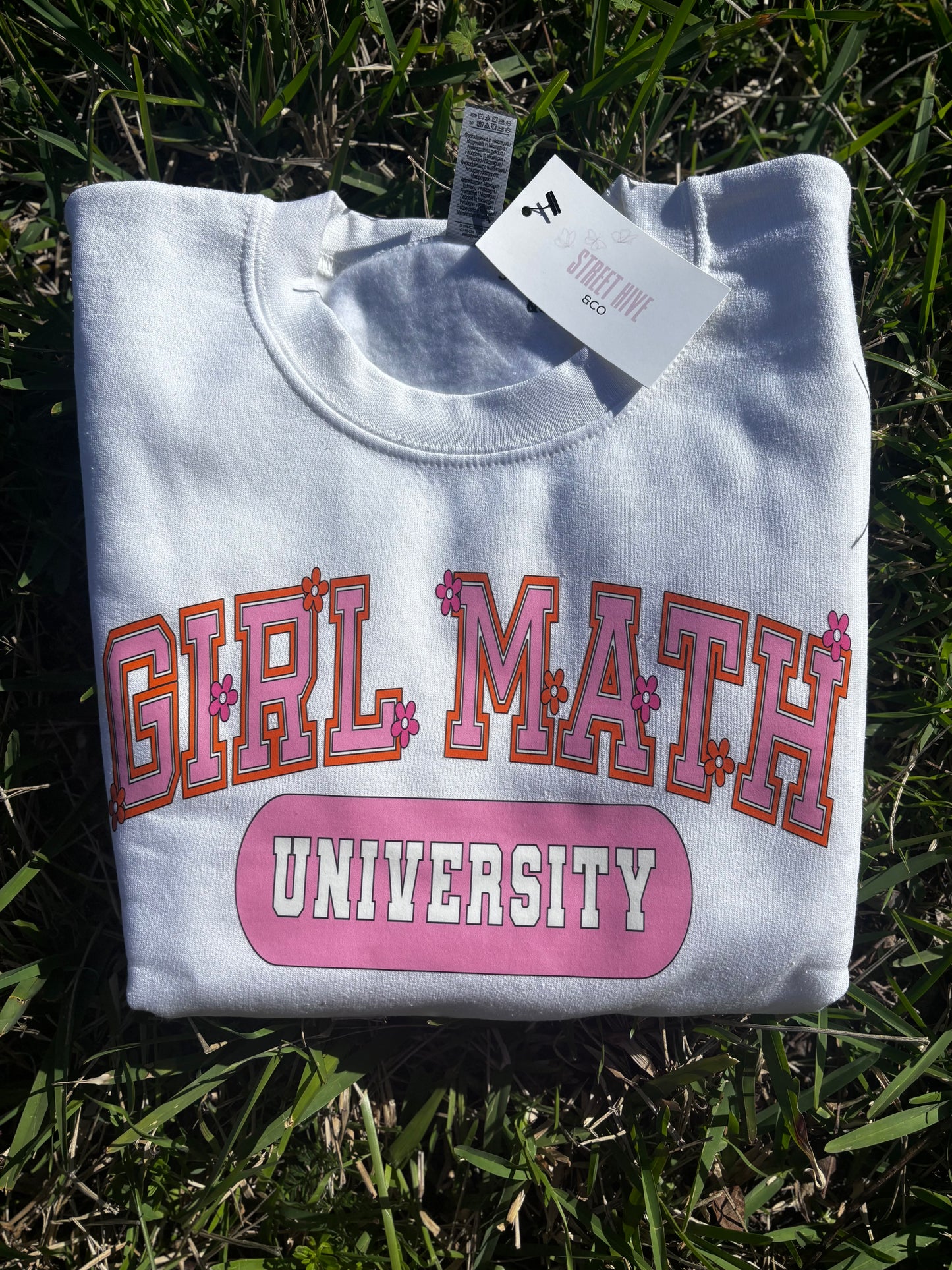 Girl Math University Crewneck