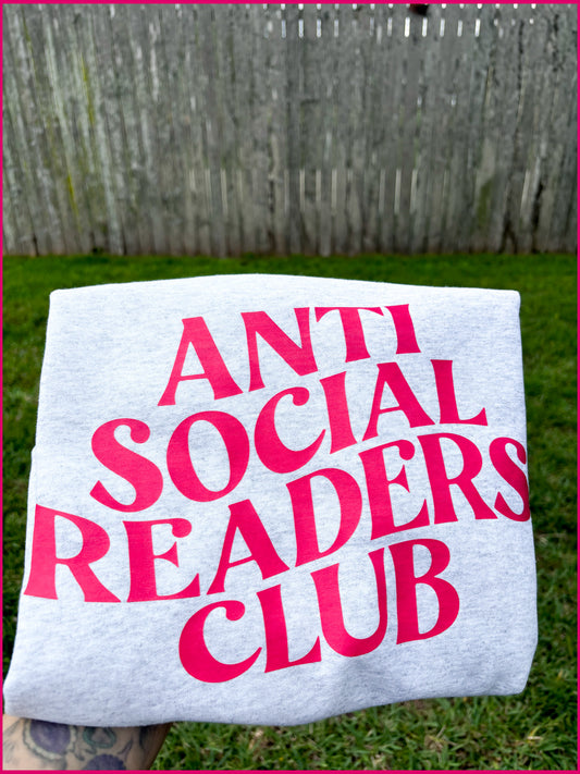 Anti Social Readers Club Crewneck